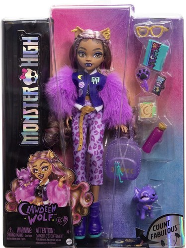 Monster high puppe - puppe, clawdeen