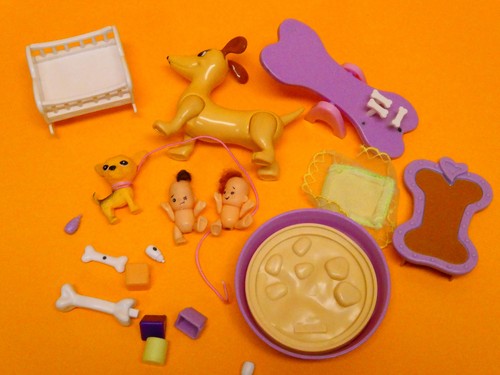 Barbie hund mit magnet - barbie, babys