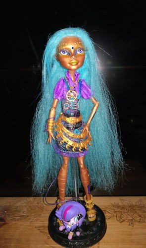 Monster high puppe robecca - monster,