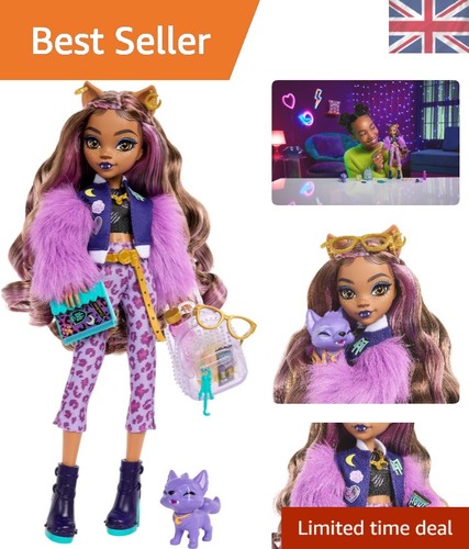 Clawdeen wolf puppe mit - wolf,